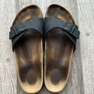 Birkenstock Black Sandals Madrid